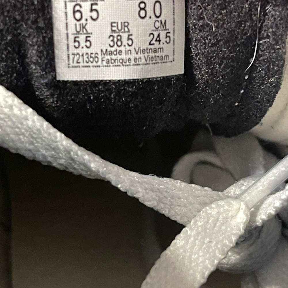 Vans SK8 Hi Hightop Shoes Off the Wall - Blue Black Gray - Women's 8 Men’s 6.5 - Picture 8 of 8